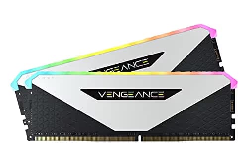 Corsair Vengeance RGB RT White / Black DDR4-3200 CL16 64GB (2x32GB) image