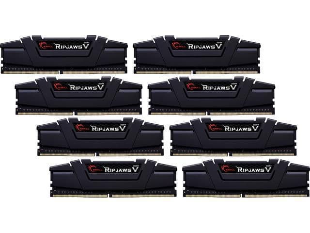 G.Skill Ripjaws V Black DDR4-4000 CL15 64GB (8x8GB) main image