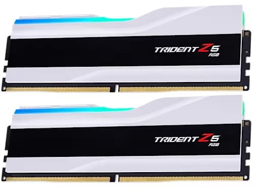 G.Skill Trident Z5 RGB Matte White DDR5-8400 CL40 48GB (2x24GB) image
