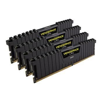 Corsair Vengeance LPX Black / Yellow DDR4-2400 CL15 32GB (4x8GB) main image