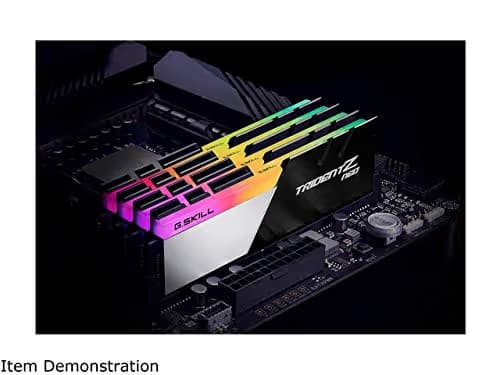 G.Skill Trident Z Neo Silver / Black DDR4-3600 CL18 128GB (4x32GB) image