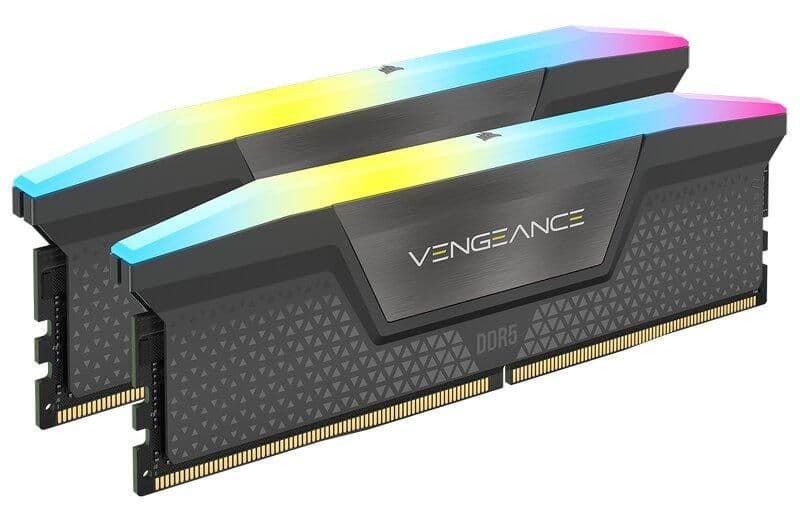 Corsair Vengeance RGB Black / Gray DDR5-6000 CL36 32GB (2x16GB) main image