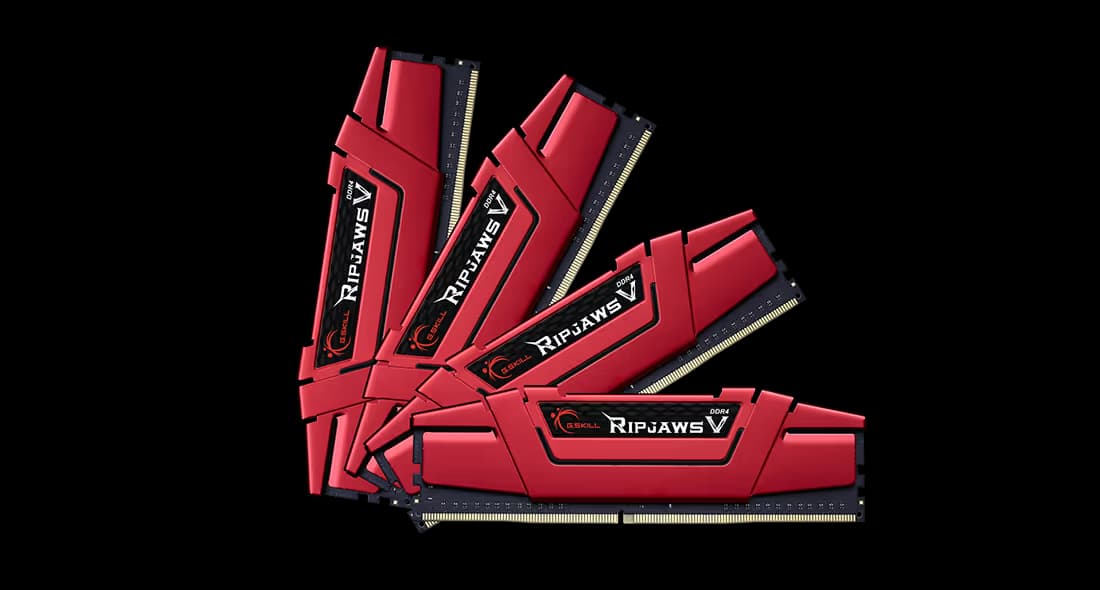G.Skill Ripjaws V Red DDR4-3600 CL16 128GB (4x32GB) image