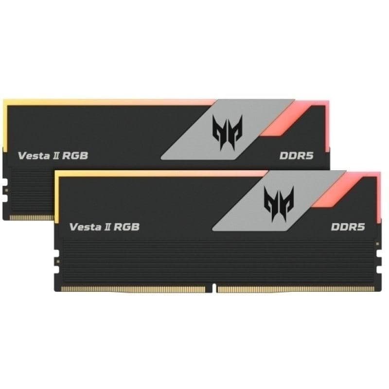 Acer Predator Vesta II RGB Silver DDR5-6000 CL30 32GB (2x16GB) image