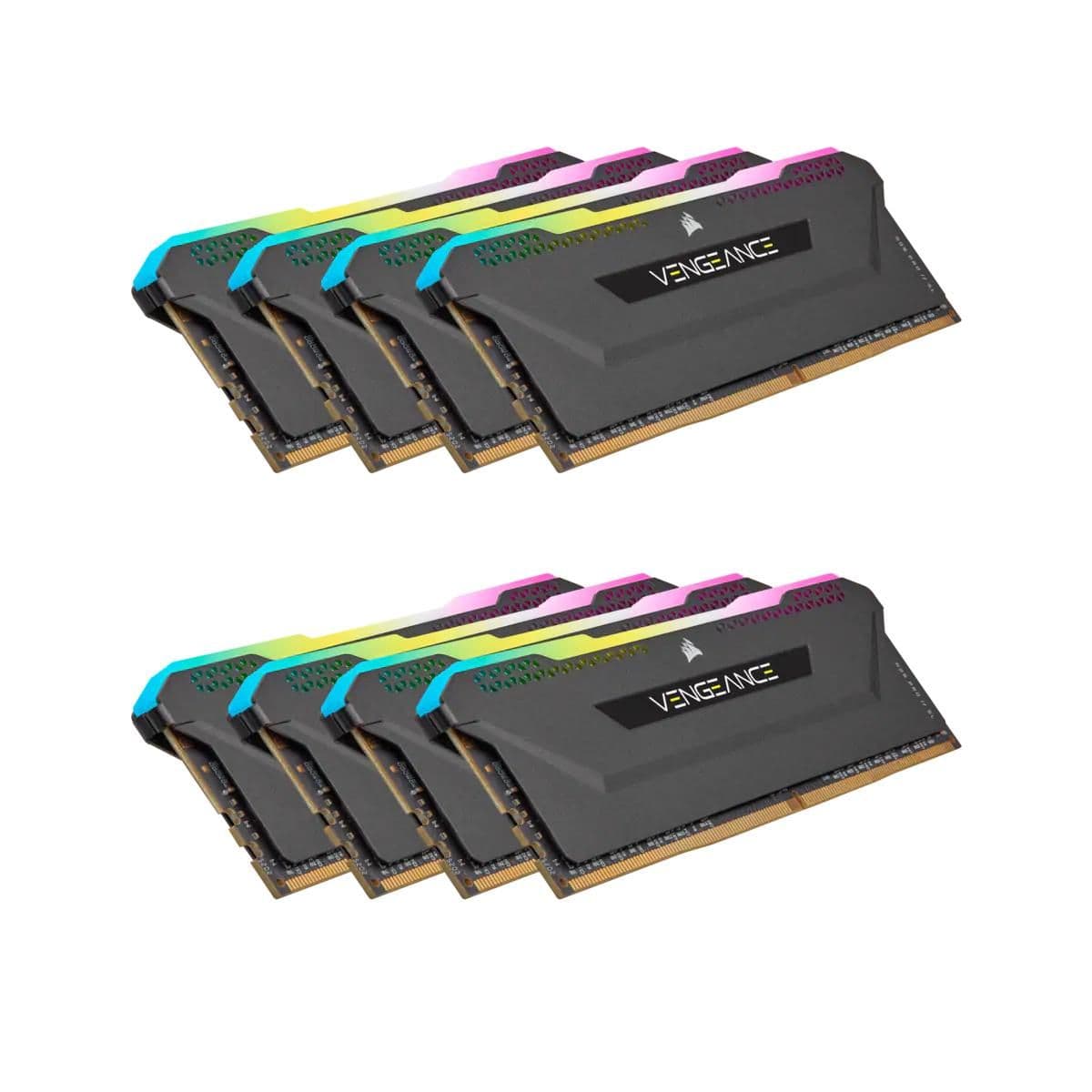 Corsair Vengeance RGB Pro SL Black DDR4-3200 CL16 256GB (8x32GB) main image