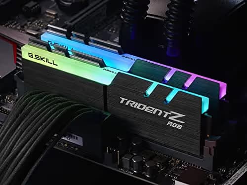 G.Skill Trident Z RGB Black DDR4-3200 CL16 32GB (2x16GB) image
