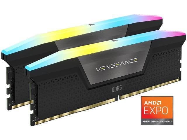 Corsair Vengeance RGB Grey DDR5-6000 CL36 48GB (2x24GB) main image