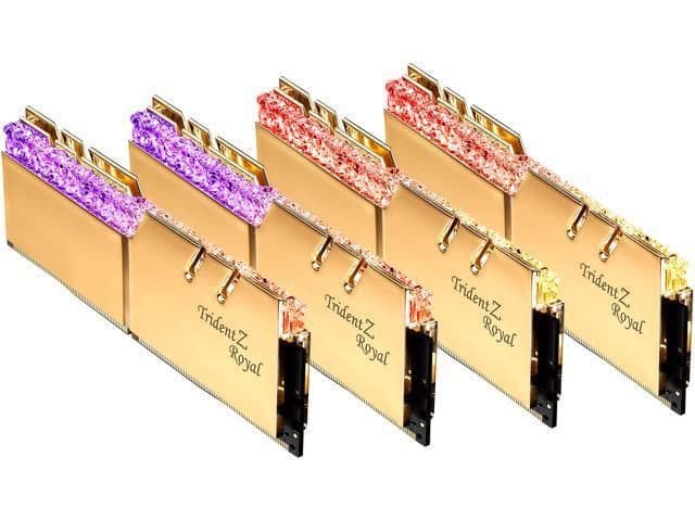 G.Skill Trident Z Royal Gold DDR4-4000 CL18 128GB (4x32GB) main image