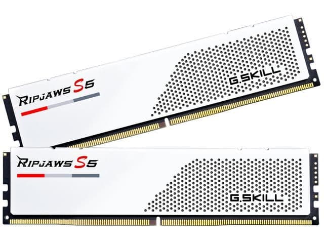 G.Skill Ripjaws S5 White DDR5-5600 CL46 32GB (2x16GB) image