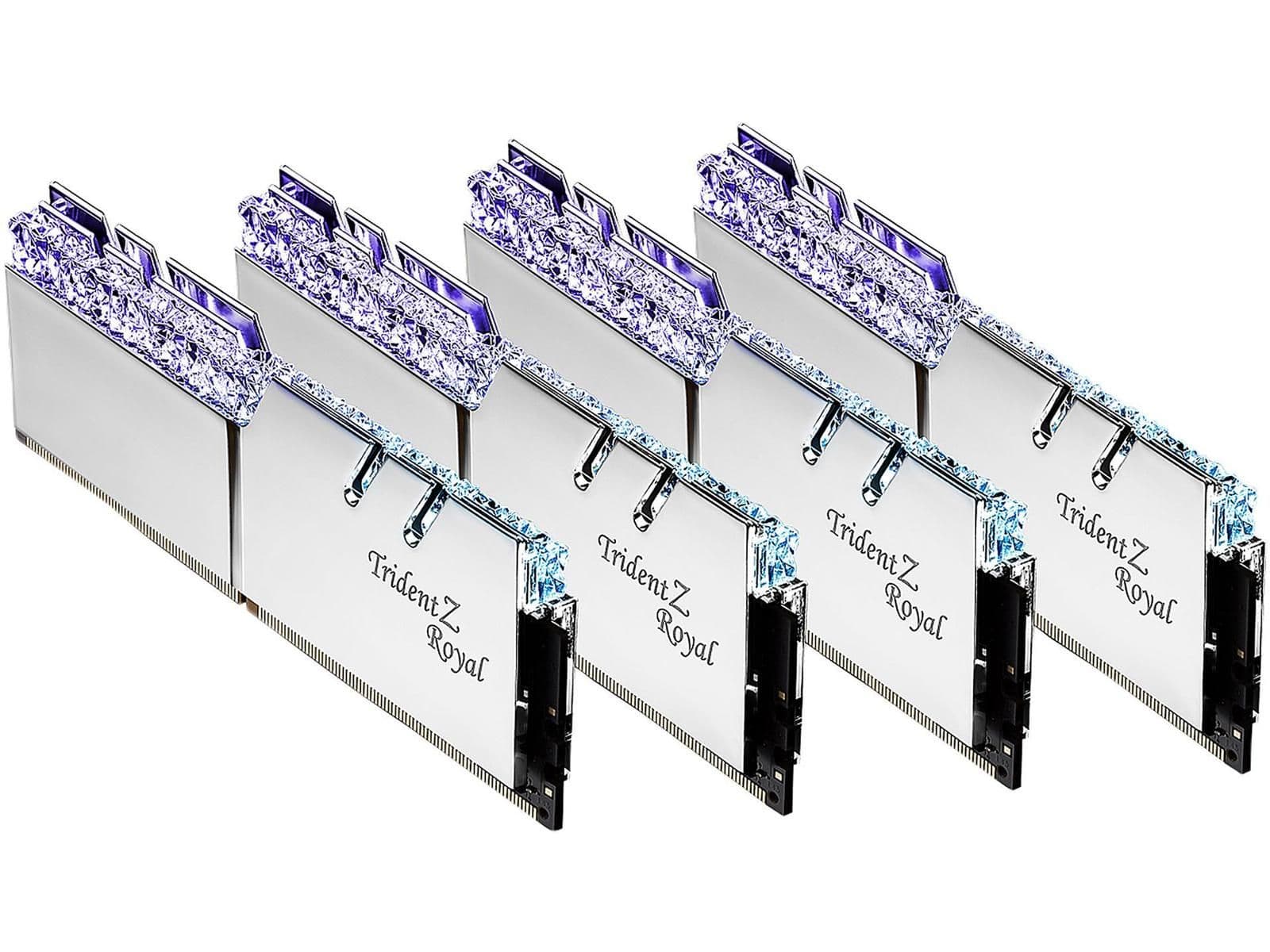 G.Skill Trident Z Royal Silver DDR4-3200 CL16 64GB (4x16GB) main image