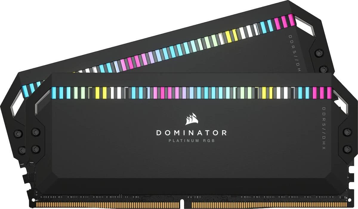Corsair Dominator Platinum RGB Black DDR5-5600 CL40 64GB (2x32GB) main image