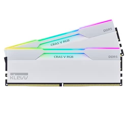 Klevv CRAS V RGB White DDR5-6400 CL32 64GB (2x32GB) main image