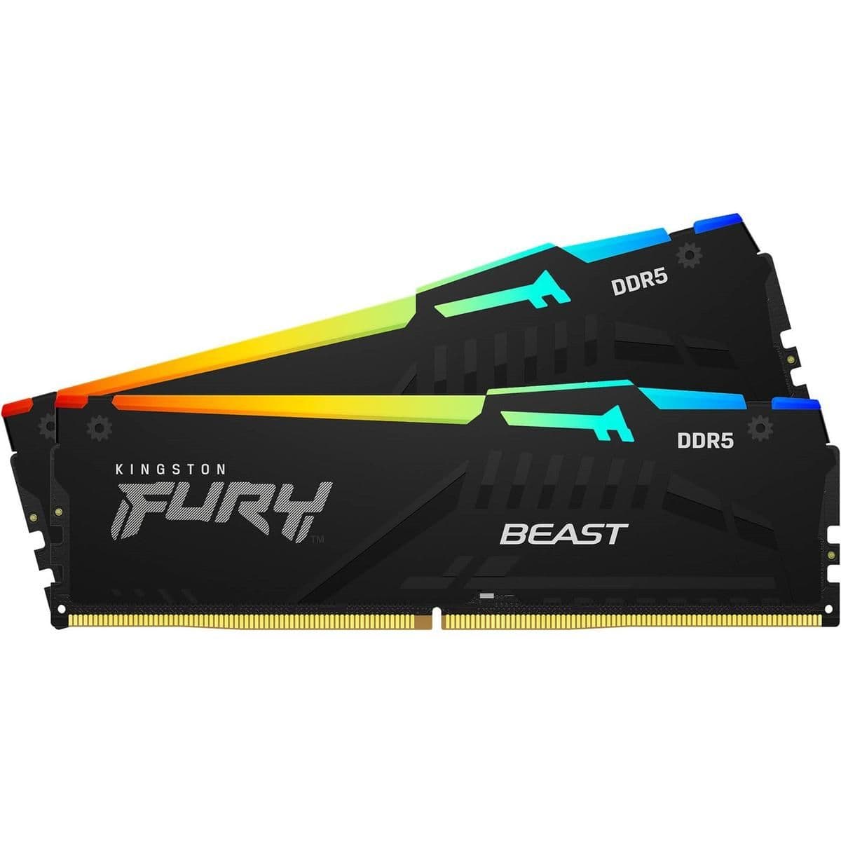 Kingston FURY Beast RGB Black DDR5-4800 CL38 16GB (2x8GB) main image