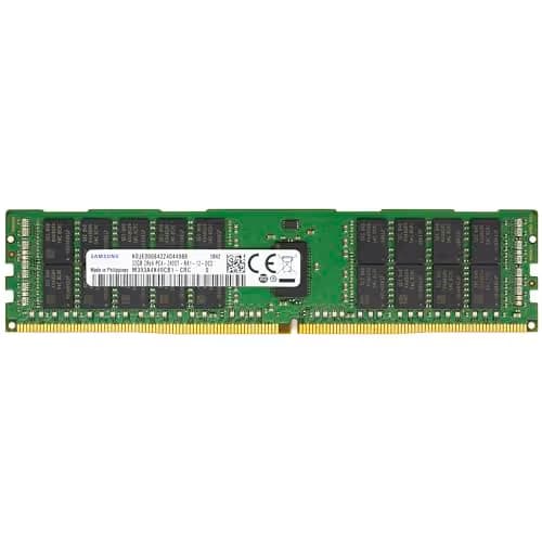 Samsung M393A4K40CB1-CRC Registered Green / Black DDR4-2400 CL17 32GB (1x32GB) main image