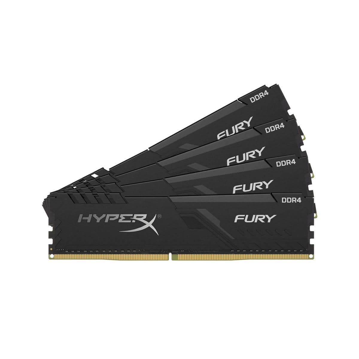 Kingston HyperX Fury Black DDR4-3200 CL16 64GB (4x16GB) image