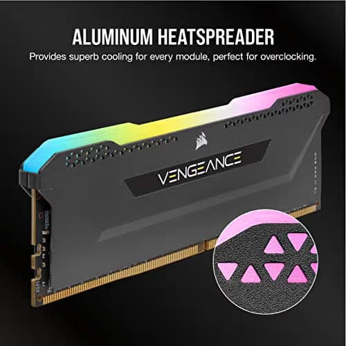 Corsair Vengeance RGB Pro SL Black DDR4-3200 CL16 32GB (4x8GB) image