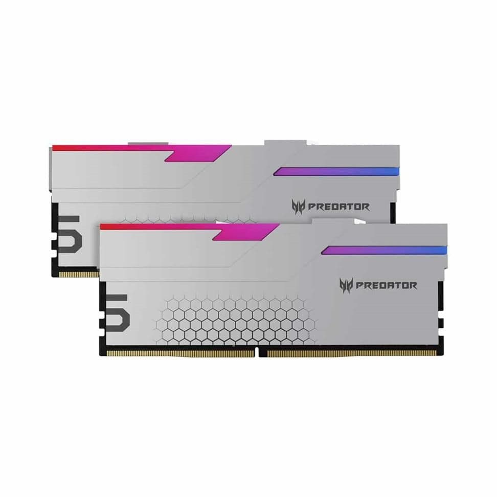 Acer Predator Hermes RGB Silver DDR5-6800 CL32 32GB (2x16GB) main image