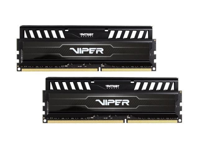 Patriot Viper 3 Black / Silver DDR3-1600 CL10 16GB (2x8GB) main image