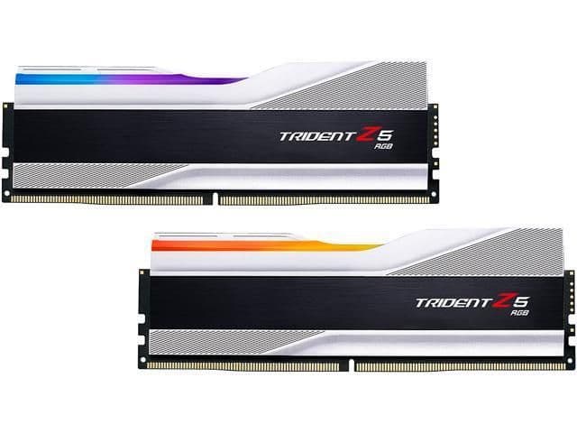 G.Skill Trident Z5 RGB Metallic Silver DDR5-6600 CL34 32GB (2x16GB) image