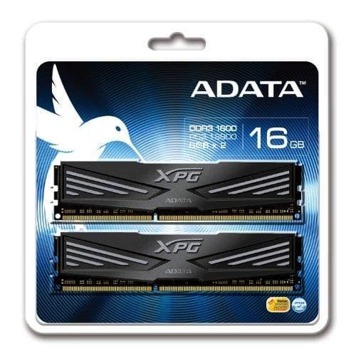 ADATA XPG V1.0 Black DDR3-1600 CL9 16GB (2x8GB) main image