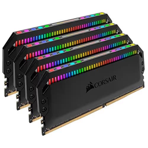 Corsair Dominator Platinum RGB Black DDR4-3200 CL16 32GB (4x8GB) image