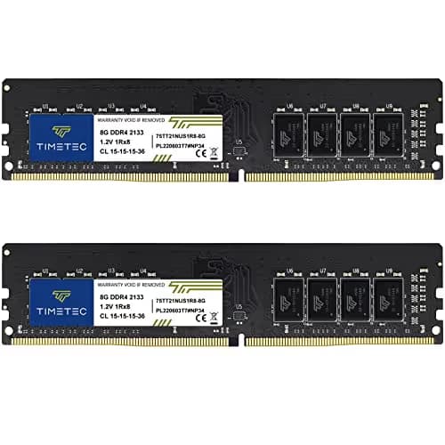 Timetec 75TT21NU Black DDR4-2133 CL15 8GB (2x4GB) main image