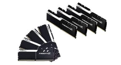 G.Skill F4-3200C16Q2-128GTZKW Black / White DDR4-3200 CL16 128GB (8x16GB) main image