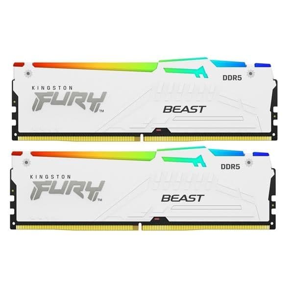 Kingston FURY White DDR5-6000 CL40 32GB (2x16GB) main image