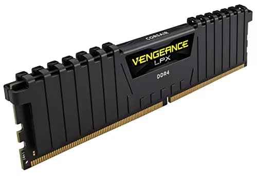 Corsair Vengeance LPX Black / Yellow DDR4-4000 CL18 32GB (2x16GB) image