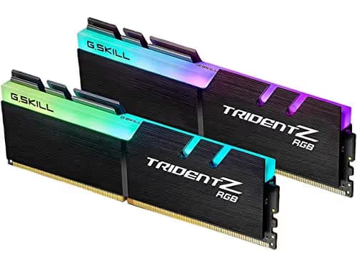G.Skill Trident Z RGB Black DDR4-3200 CL16 64GB (2x32GB) image