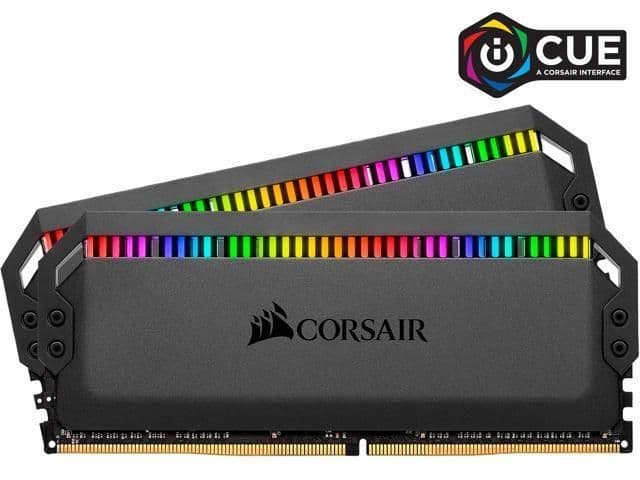 Corsair Dominator Platinum RGB Black DDR4-3200 CL16 64GB (2x32GB) main image