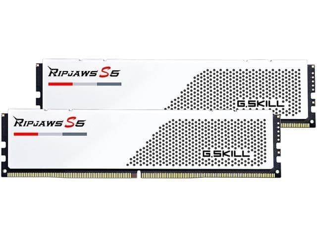 G.Skill Ripjaws S5 White DDR5-5200 CL28 32GB (2x16GB) image
