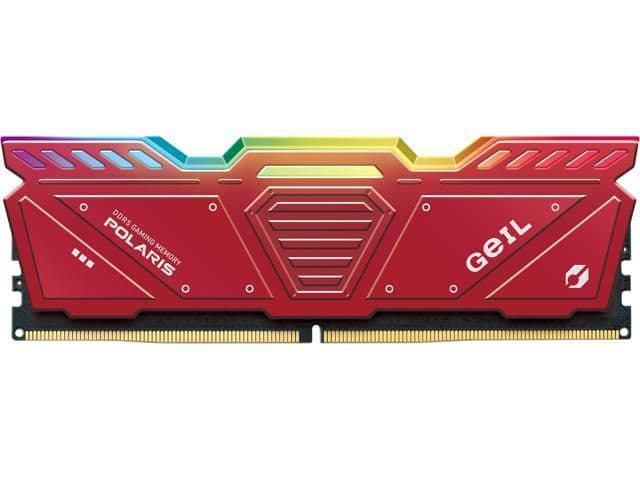 GeIL Polaris RGB Red / Black DDR5-4800 CL40 32GB (2x16GB) image