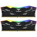 TEAMGROUP T-Force DELTAα RGB Black DDR5-6000 CL30 32GB (2x16GB) image
