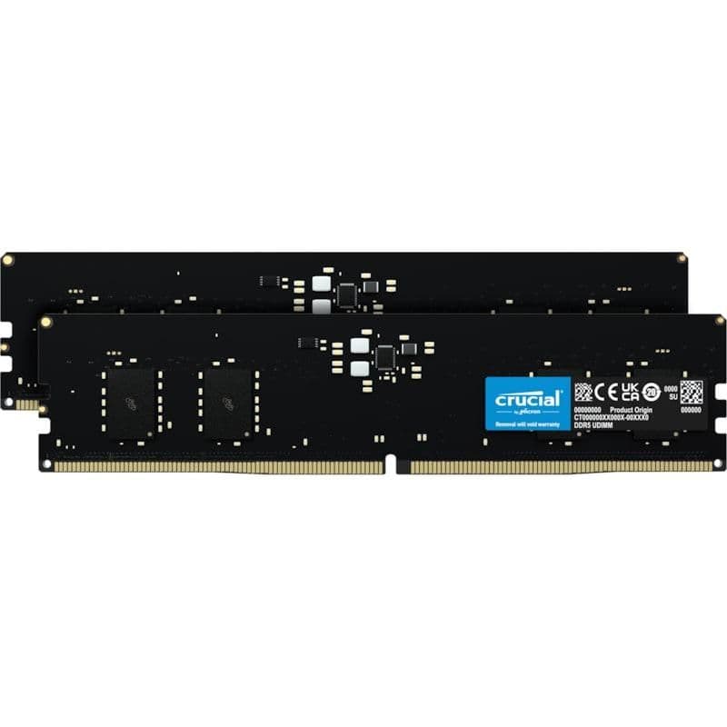 Crucial Classic Black DDR5-5200 CL42 16GB (2x8GB) image