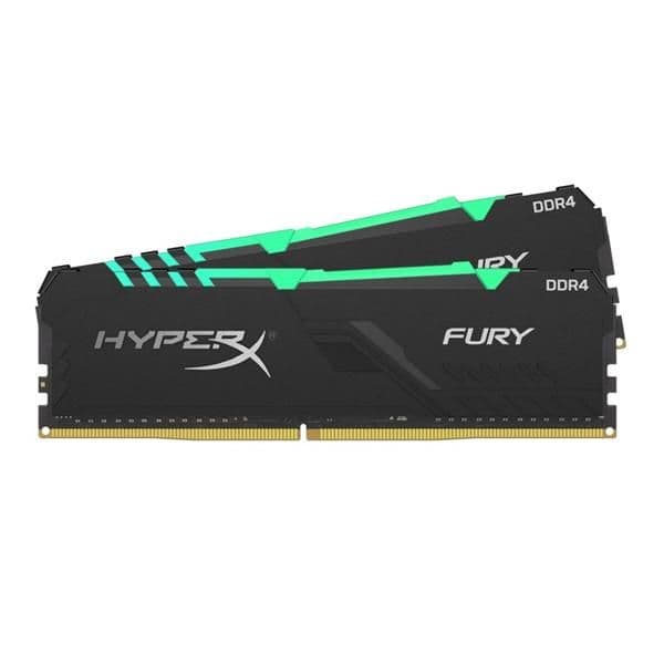 Kingston HyperX Fury RGB Black / Silver DDR4-3733 CL19 32GB (2x16GB) main image