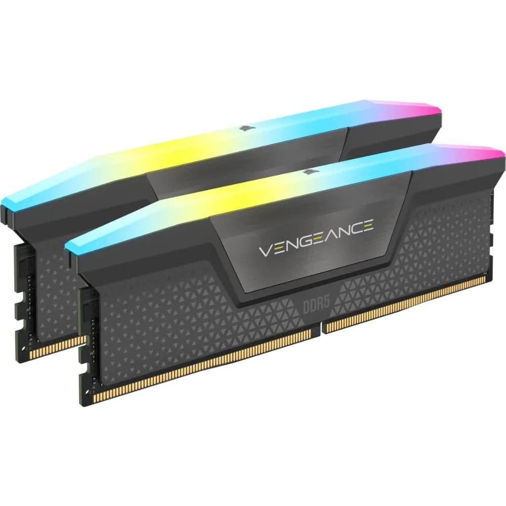 Corsair Vengeance RGB Gray DDR5-5200 CL40 64GB (2x32GB) image