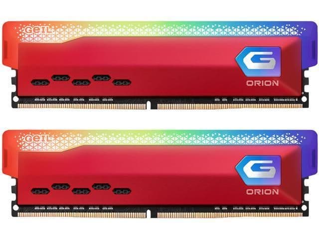 GeIL Orion RGB AMD Edition DDR4-3200 CL16 32GB (2x16GB) image