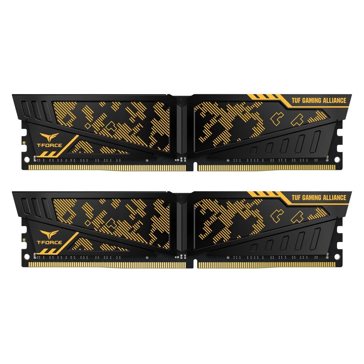 TEAMGROUP T-Force Vulcan TUF Gaming Alliance Black / Gold DDR4-3600 CL19 16GB (2x8GB) main image