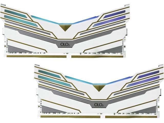 OLOy WarHawk RGB White DDR4-3200 CL16 128GB (4x32GB) main image