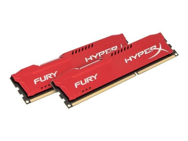 Kingston HyperX Fury Red / Silver DDR3-1866 CL10 8GB (2x4GB) main image