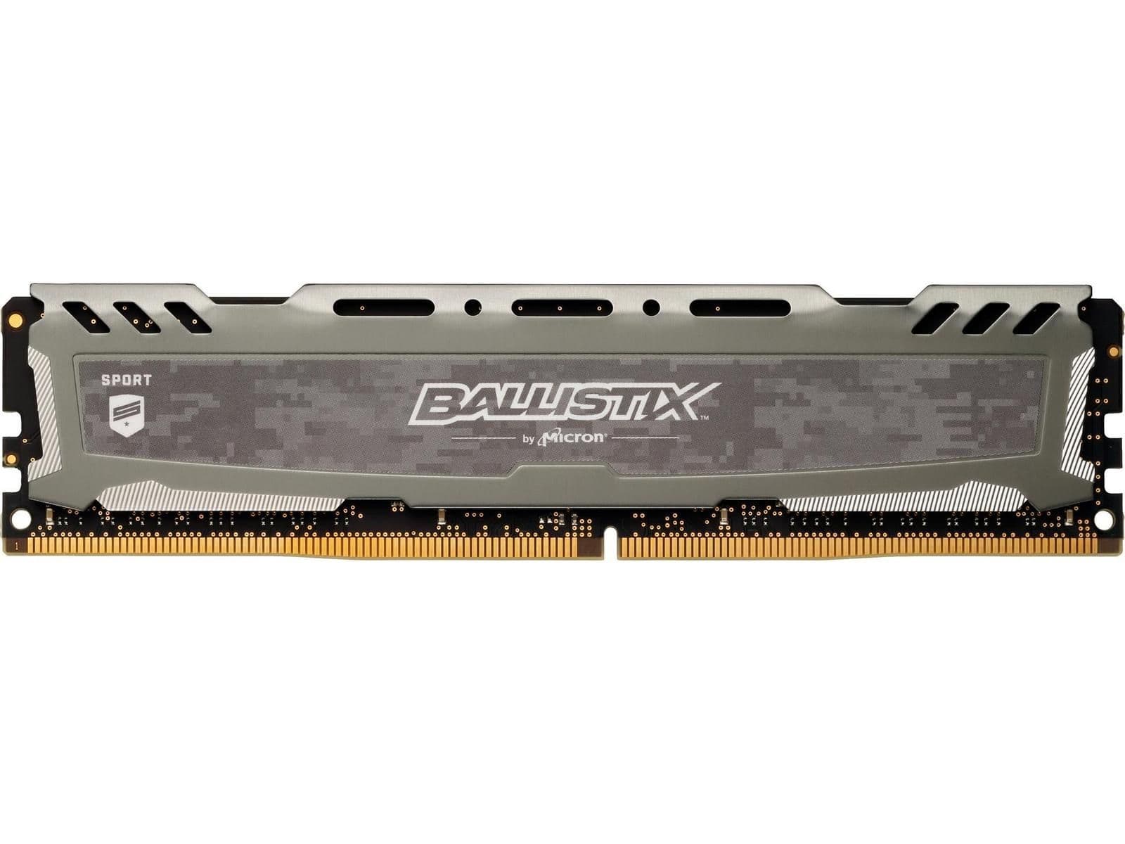 Crucial Ballistix Sport LT Gray DDR4-2666 CL16 8GB (1x8GB) main image