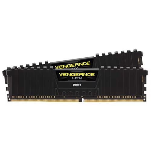 Corsair Vengeance LPX Black / Yellow DDR4-4000 CL19 16GB (2x8GB) image