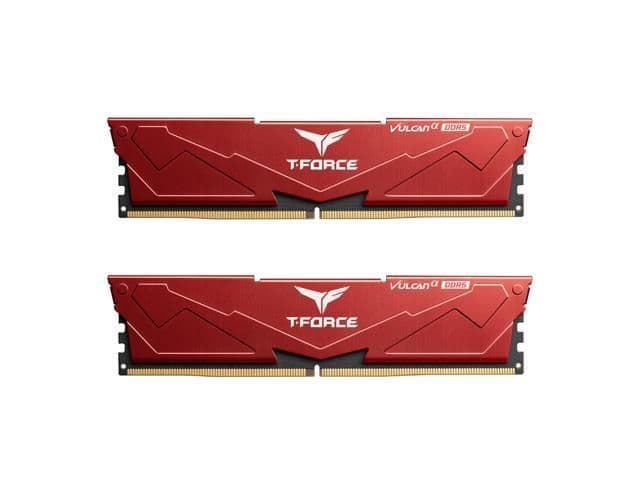 TEAMGROUP T-Force Vulcanα Red DDR5-6000 CL38 32GB (2x16GB) main image