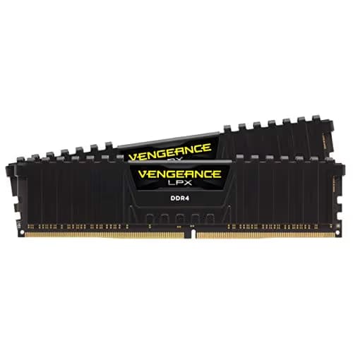 Corsair Vengeance LPX Black / Yellow DDR4-3200 CL16 32GB (2x16GB) main image