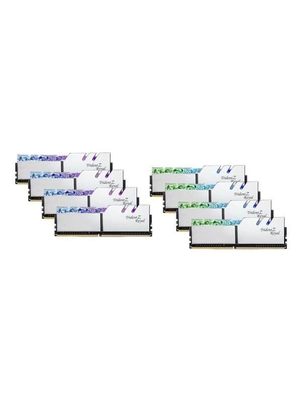 G.Skill Trident Z Royal Silver DDR4-3600 CL16 256GB (8x32GB) image