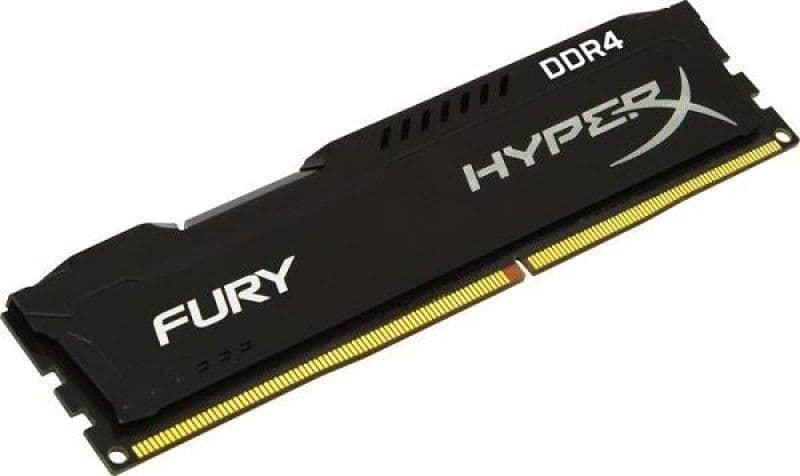 Kingston HyperX Fury Black / White DDR4-2400 CL15 4GB (1x4GB) main image
