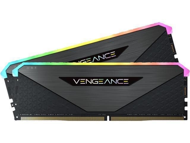 Corsair Vengeance RGB RT Black DDR4-4000 CL18 32GB (2x16GB) image