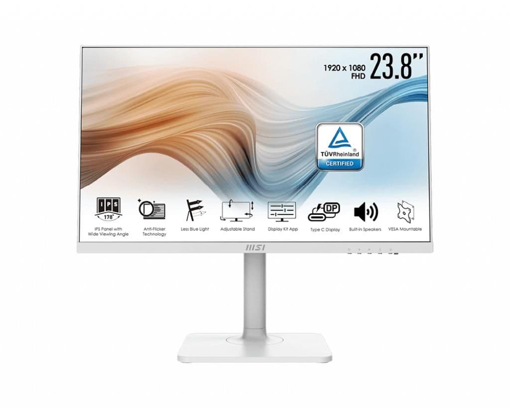 MSI Modern MD241PW 23.8" 1080p 75Hz IPS Monitor image