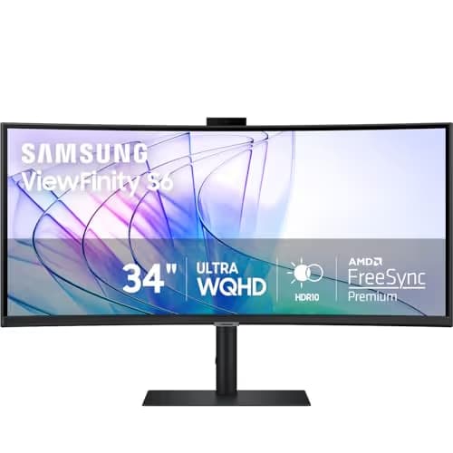 Samsung ViewFinity S65VC 34" 1440p 100Hz VA Monitor Curved image